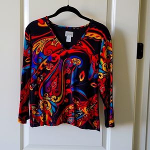 Chico's multi colored top